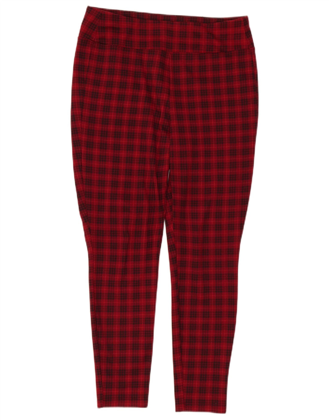 Pantaloni casual skinny da donna Gap medi W30 L26 quadri rossi