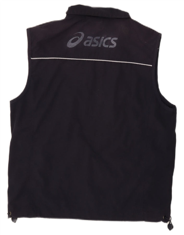 Asics Gilet da uomo Graphic Utility UK 38 medio blu navy poliestere