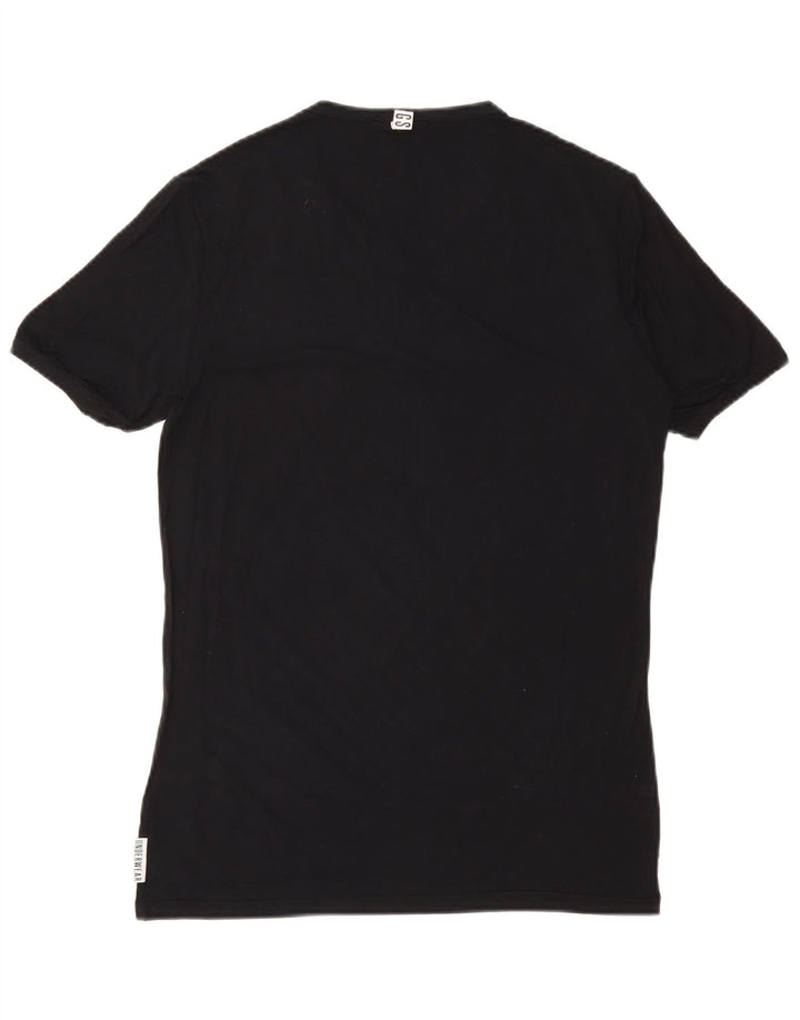 T-shirt da uomo Bikkembergs Top UK 38 Medium Black Modal