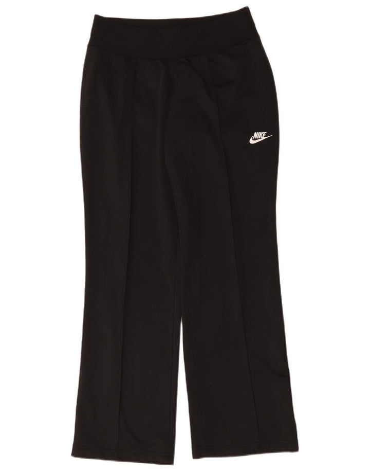 Pantaloni della tuta da donna Nike UK 10/12 Medium Nero Poliestere