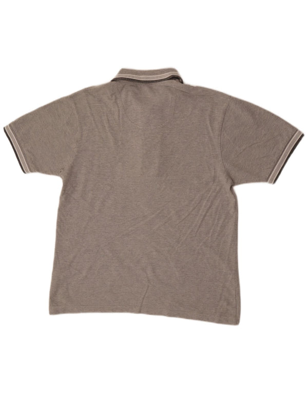 Polo Hugo Boss da uomo Modern Fit XL in cotone grigio