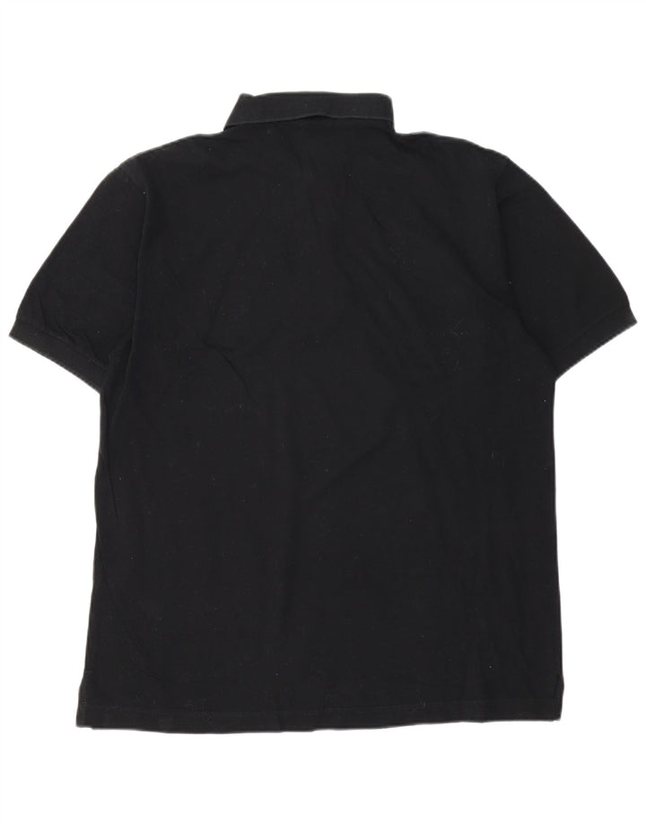 SERGIO TACCHINI Polo Uomo Large Nera in Cotone