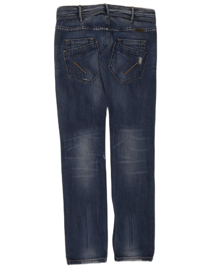 Jeans Fornarina Donna Slim W28 L33 Blu Cotone