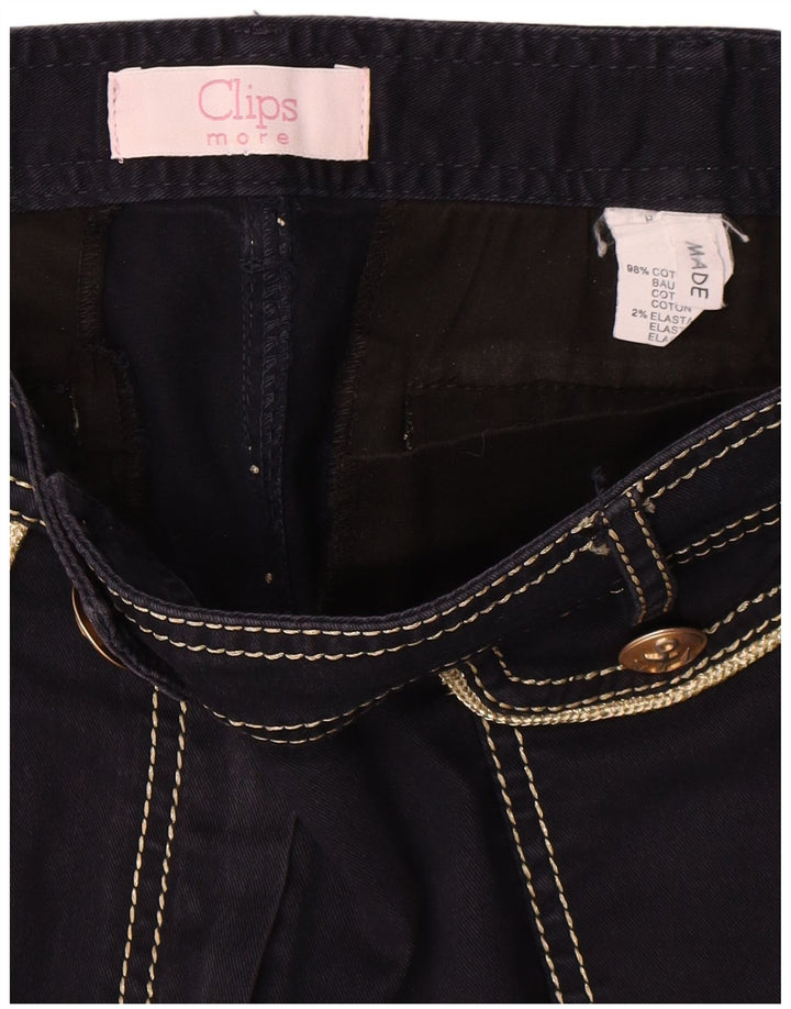 Gonna in denim da donna Clips W30 cotone blu navy medio