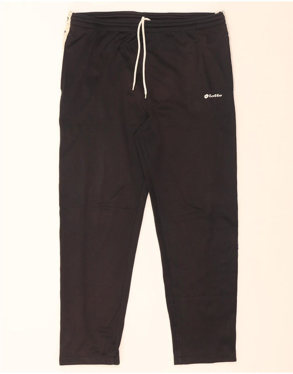 Pantaloni da tuta con grafica da uomo Lotto Large Black Colourblock