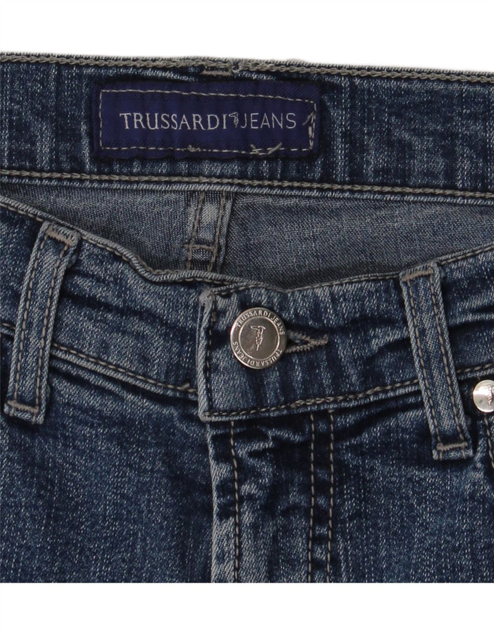 Jeans Dritti Donna Trussardi W28 L30 Blu