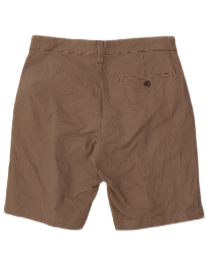 Pantaloncini chino da uomo Marks & Spencer W30 cotone grigio medio