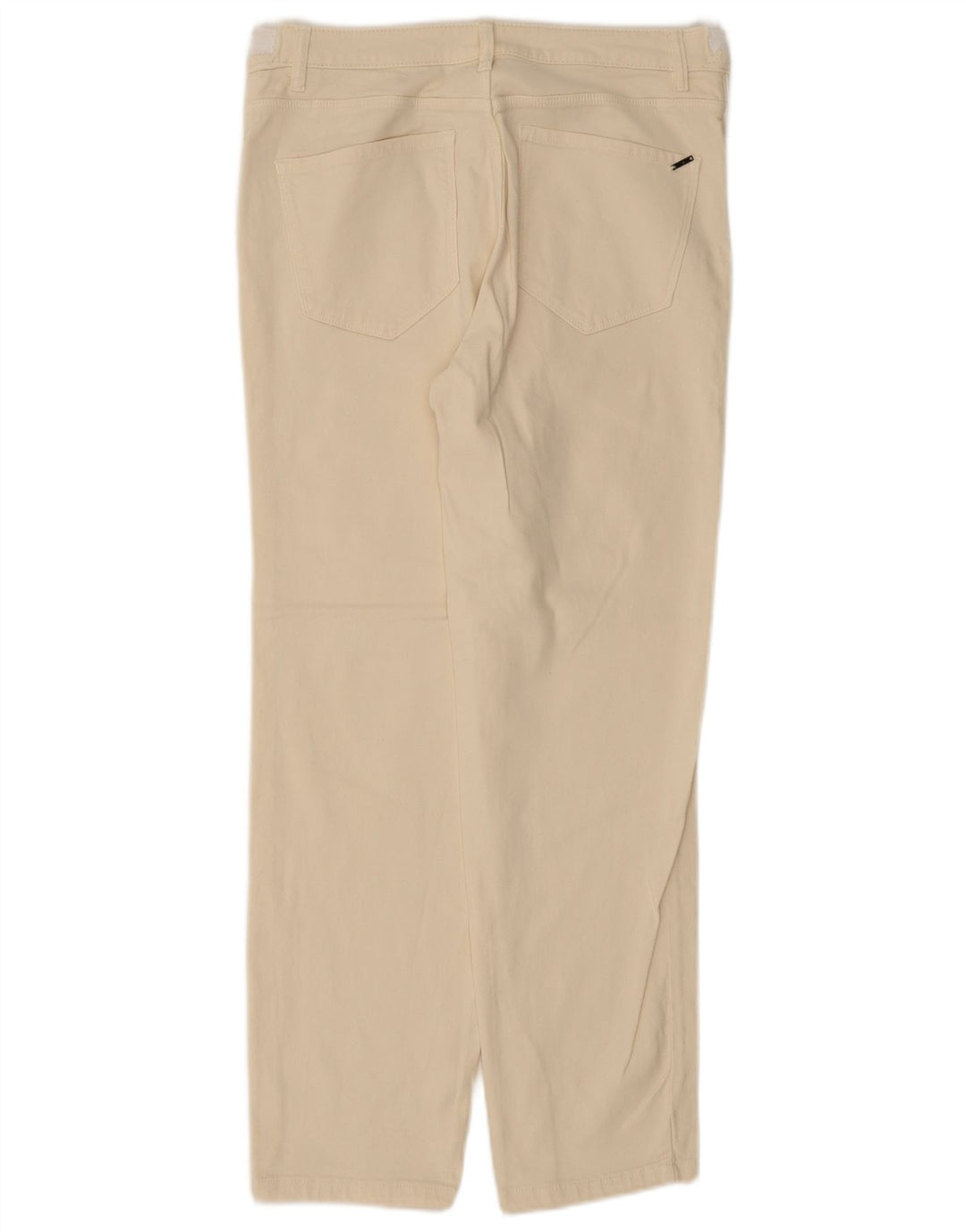Jeans dritti da donna Massimo Dutti EU 42 Large W32 L28 Beige