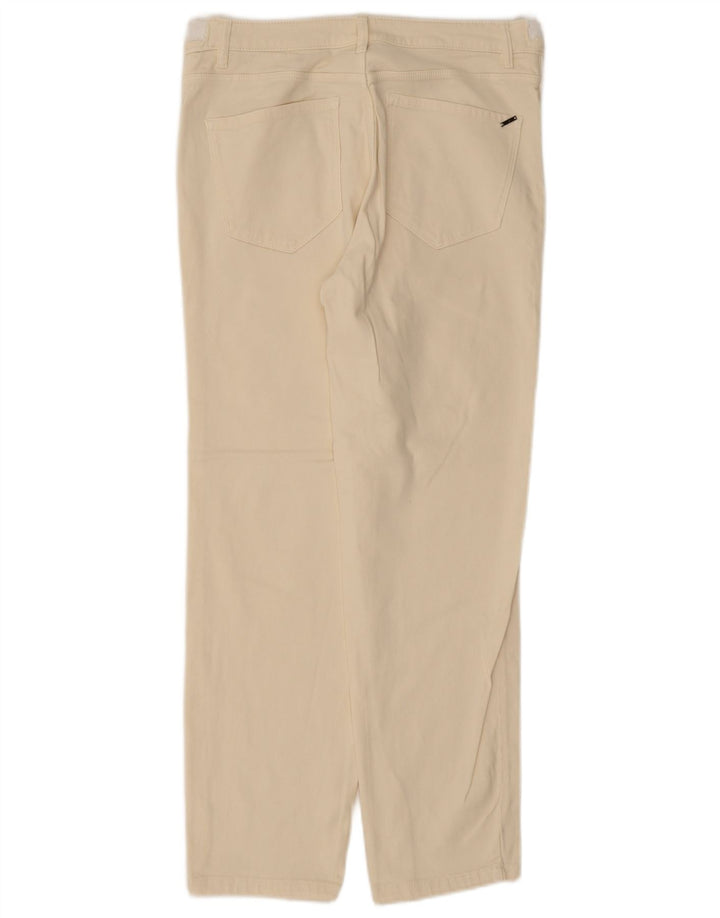 Jeans dritti da donna Massimo Dutti EU 42 Large W32 L28 Beige