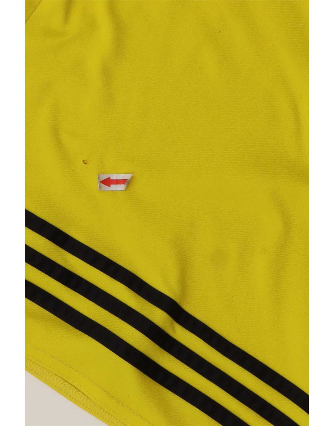 Pantaloncini sportivi Adidas Climalite da uomo di grandi dimensioni in poliestere giallo