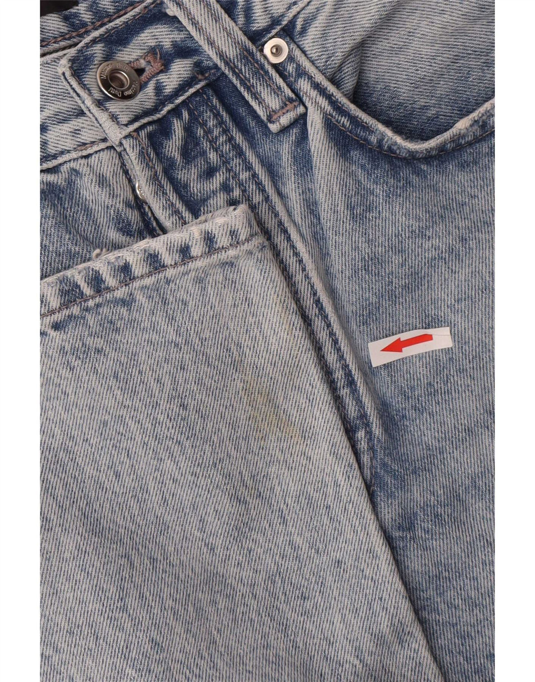 Jeans dritti da donna Massimo Dutti EU 34 2XS W24 L31 Blu