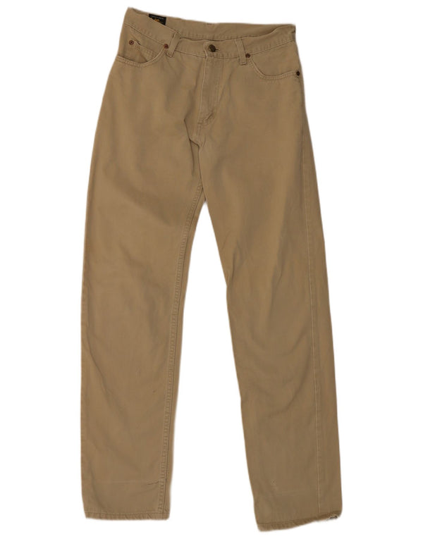 Pantaloni casual dritti da uomo Lee W30 L32 Cachi