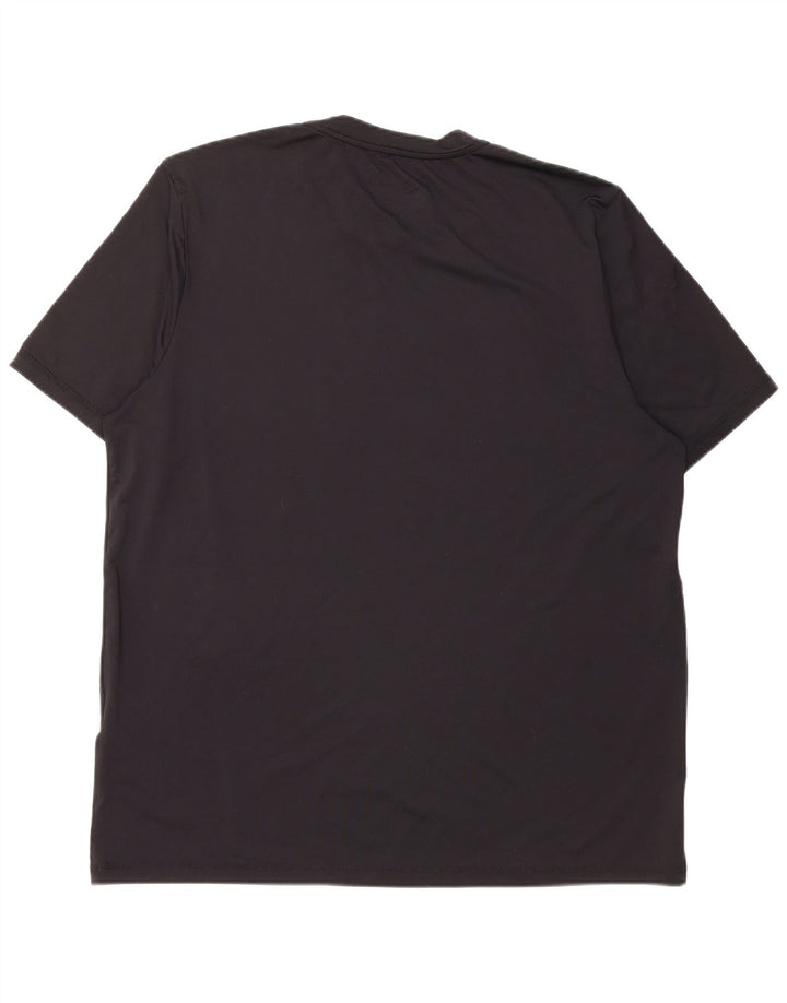 T-shirt grafica da uomo CHAMPION Top XL poliestere nero