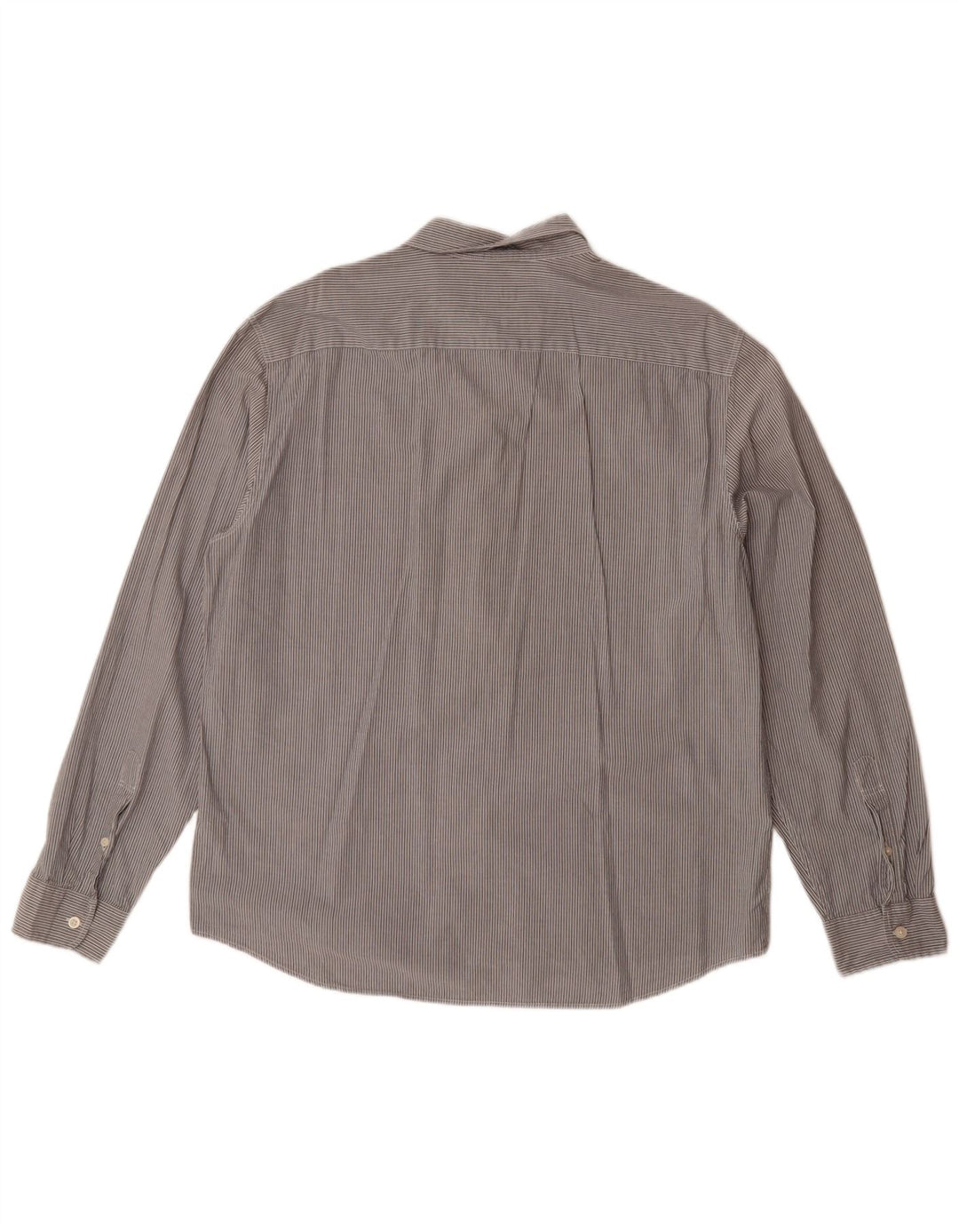 JACK WILLS Camicia da uomo slim fit XL in cotone gessato grigio