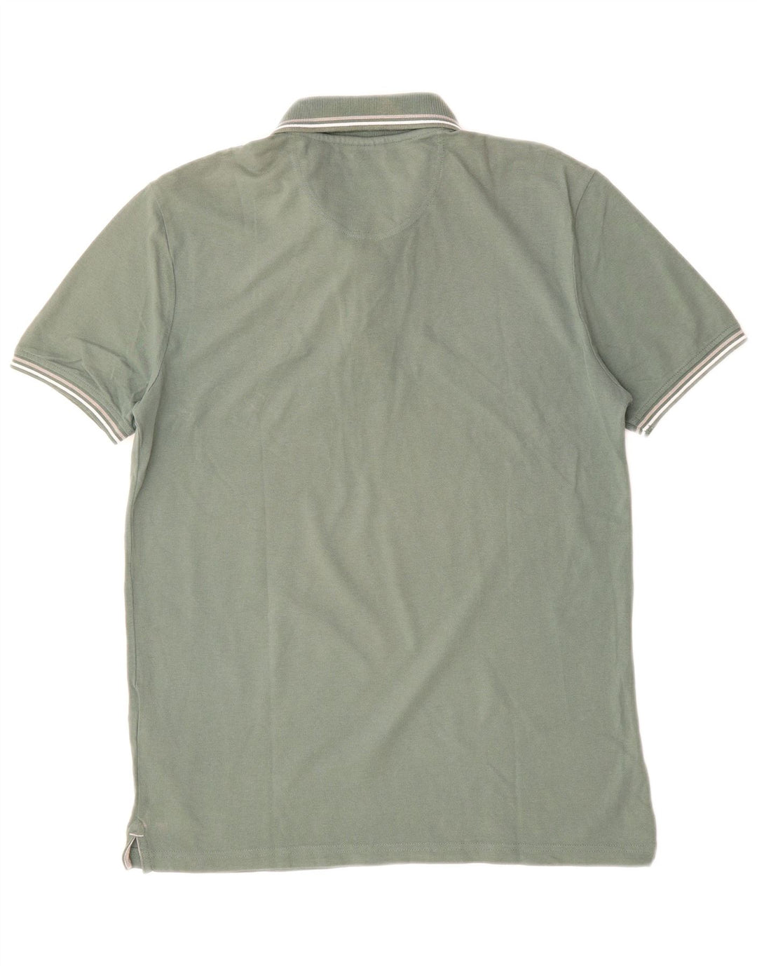 CHAMPION Mens Authentic Polo Shirt Small Green Cotton