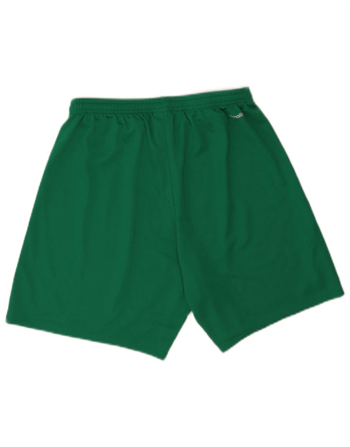 Pantaloncini sportivi Adidas Climalite da uomo in poliestere verde medio
