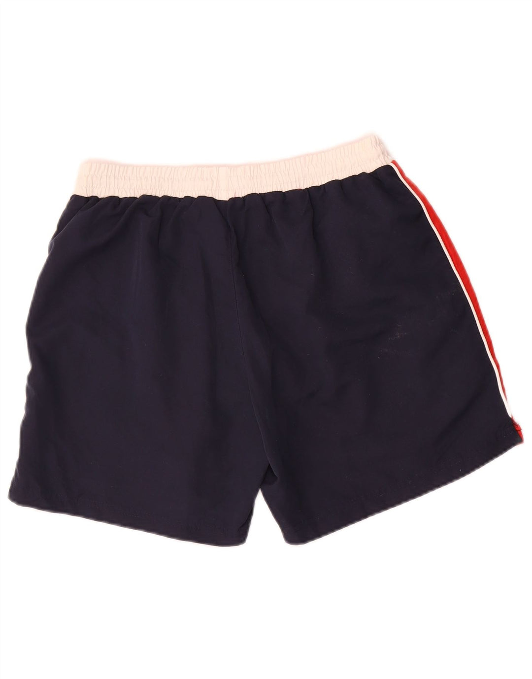 Pantaloncini sportivi da uomo Kappa medio blu navy in poliestere color block