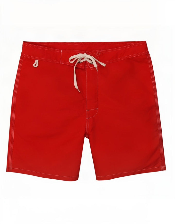 Pantaloncini da bagno da uomo Sundek rosso medio in poliestere