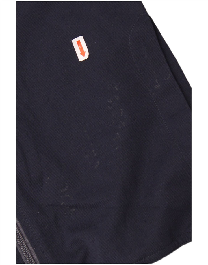 KAPPA Mens Tracksuit Top Jacket Large Navy Blue Colourblock Polyester