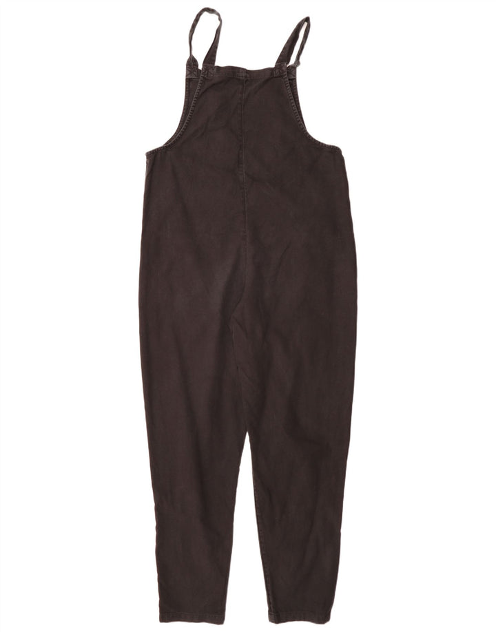 Salopette lunga da donna Lucy & Yak UK 12 cotone nero medio