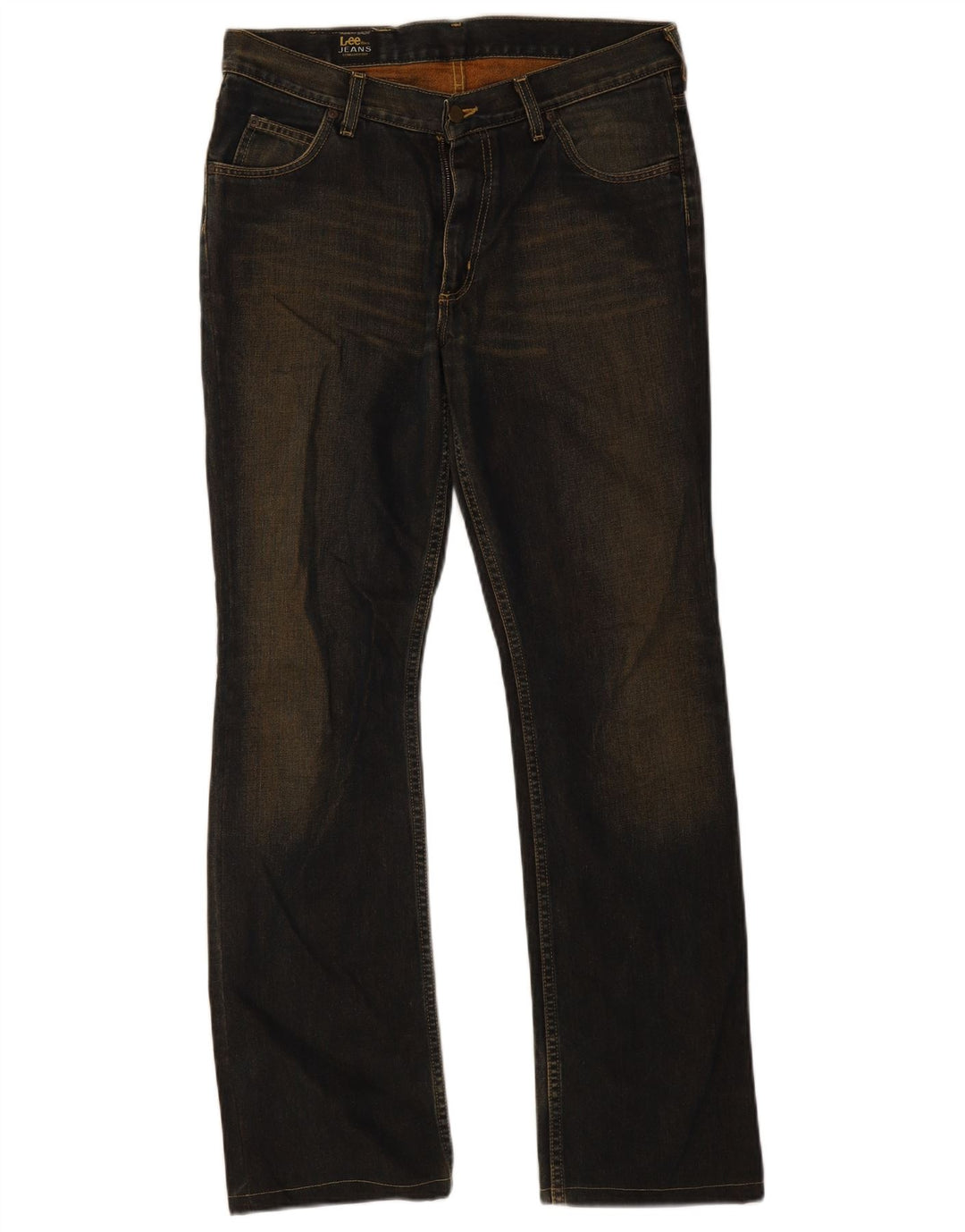 Jeans Lee Bootcut REED da uomo W33 L34 cotone blu navy