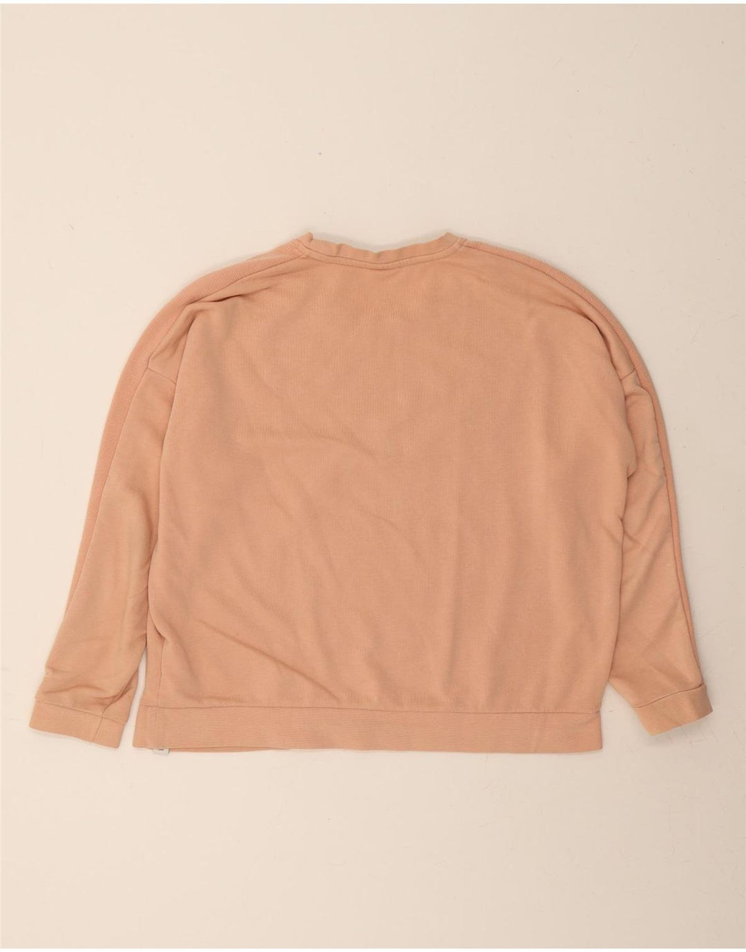 PUMA Womens Graphic Sweatshirt Jumper UK 14 Large  Pink Cotton Vintage Puma and Second-Hand Puma from Messina Hembry 