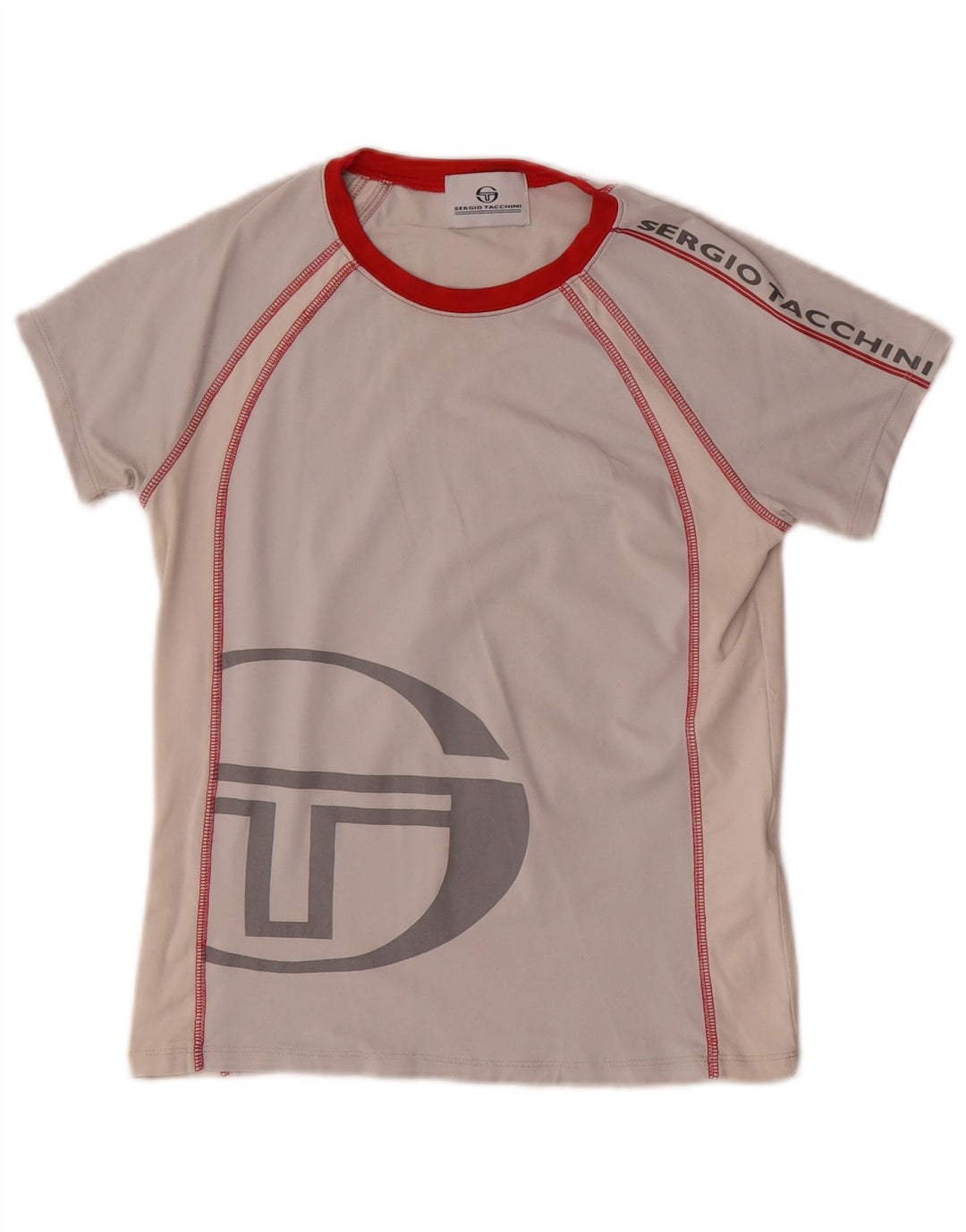 SERGIO TACCHINI T-shirt grafica per ragazzi 11-12 anni piccola grigia