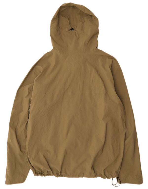 Giacca antipioggia da uomo con cappuccio Columbia UK 44 2XL Verde Nylon Sports