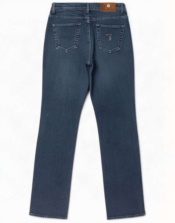 Jeans dritti da donna Trussardi W28 L32 Blu