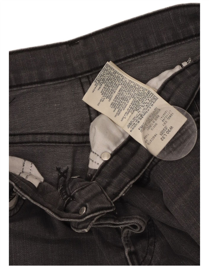 Jeans dritti Jegger da uomo LEE W30 L32 in cotone grigio