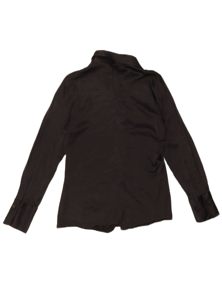 Camicetta da donna Zara UK 14 grande nera