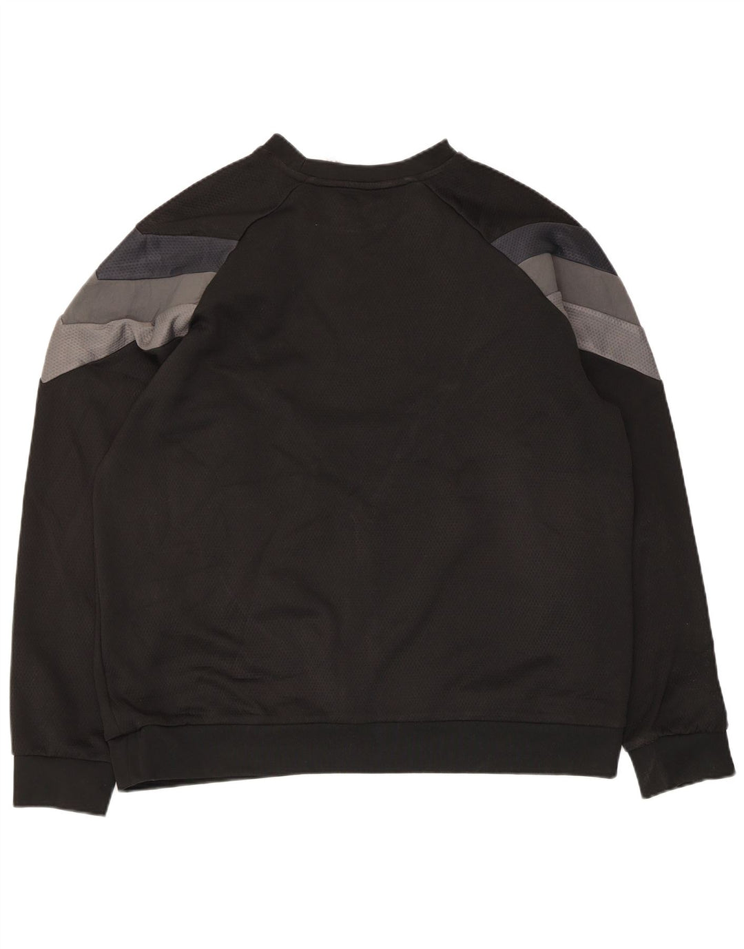 Felpa da uomo Adidas Jumper XL Nero Colourblock Poliestere