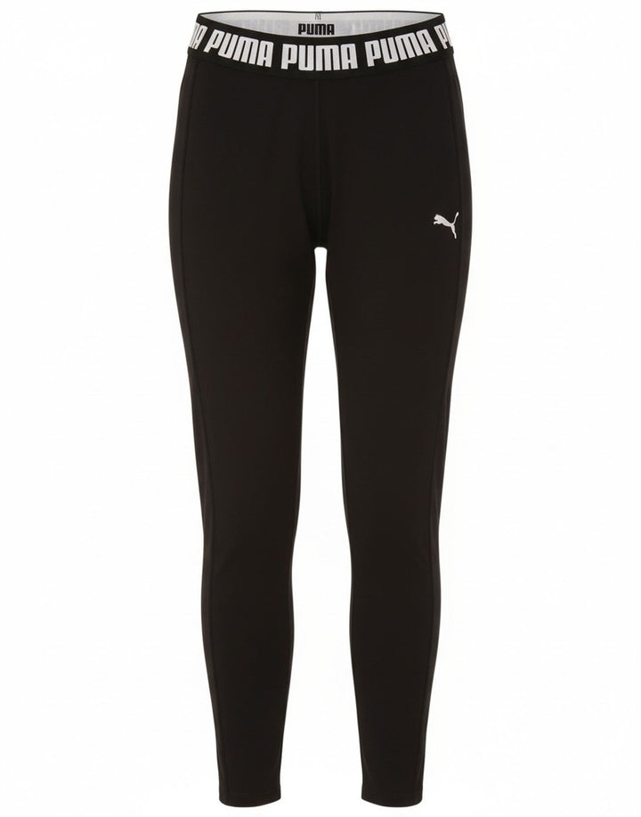 Leggings Puma Graphic Crop da donna UK 14 Large Neri