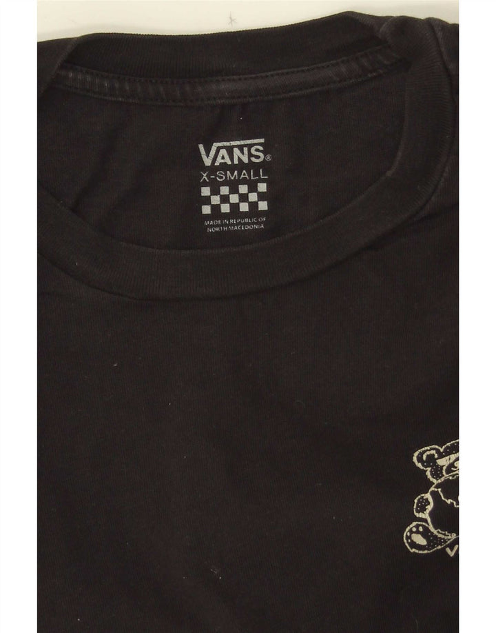 Maglietta grafica da donna Vans UK 6 XS Nera
