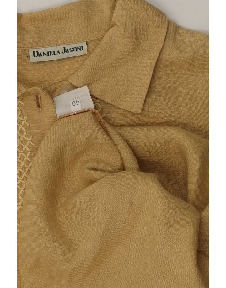Abito lungo da donna Daniela Jasoni IT 40 piccolo lino beige