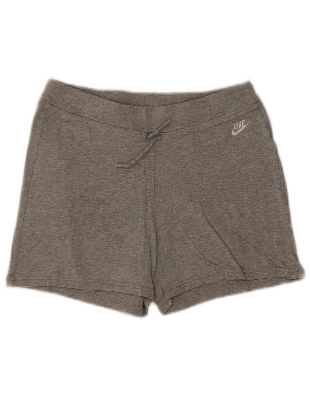 Pantaloncini sportivi da donna NIKE UK 8/10 piccoli cotone grigio