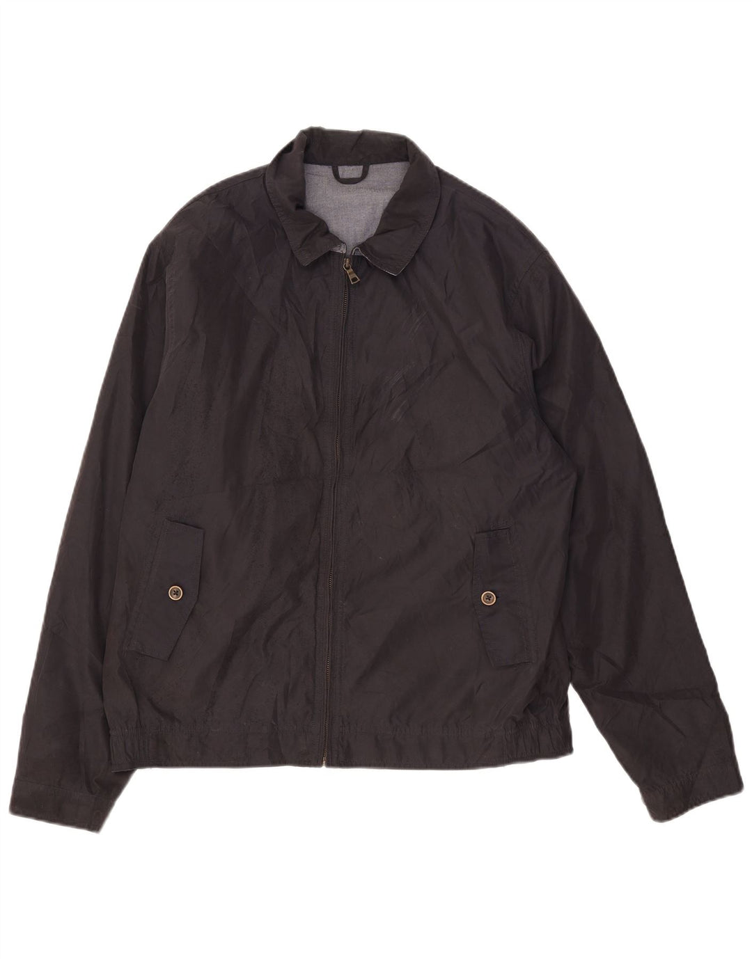 Giubbotto bomber da uomo Marks & Spencer UK 40 grande poliestere blu navy