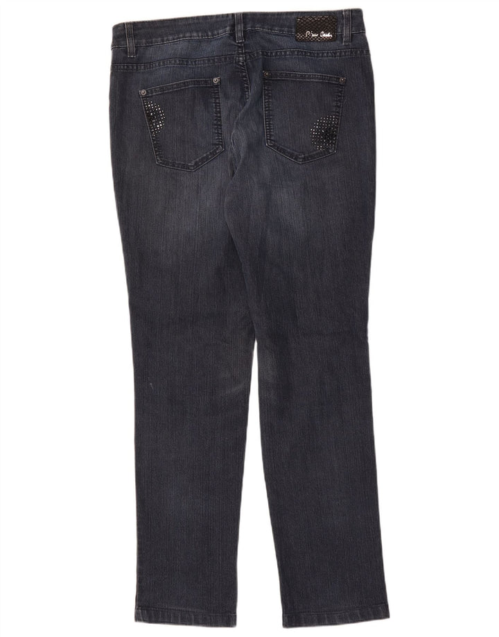 Jeans slim da donna Pierre Cardin W34 L30 Blu navy