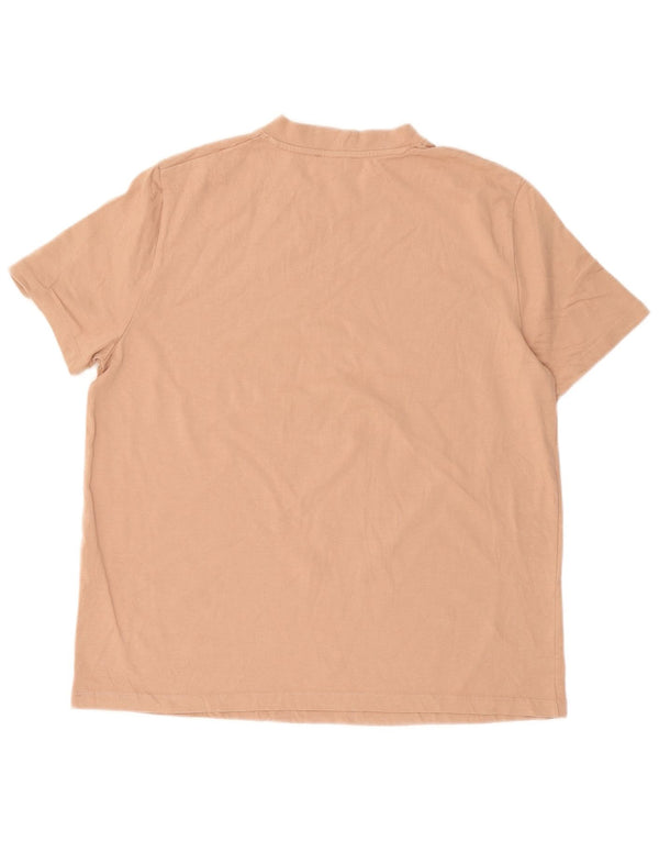 T-shirt Zara da donna Top UK 18 XL in cotone beige