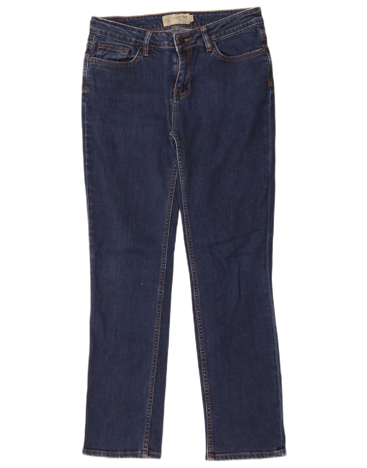 Jeans slim da donna Fat Face UK 10 piccoli W28 L29 Blu navy