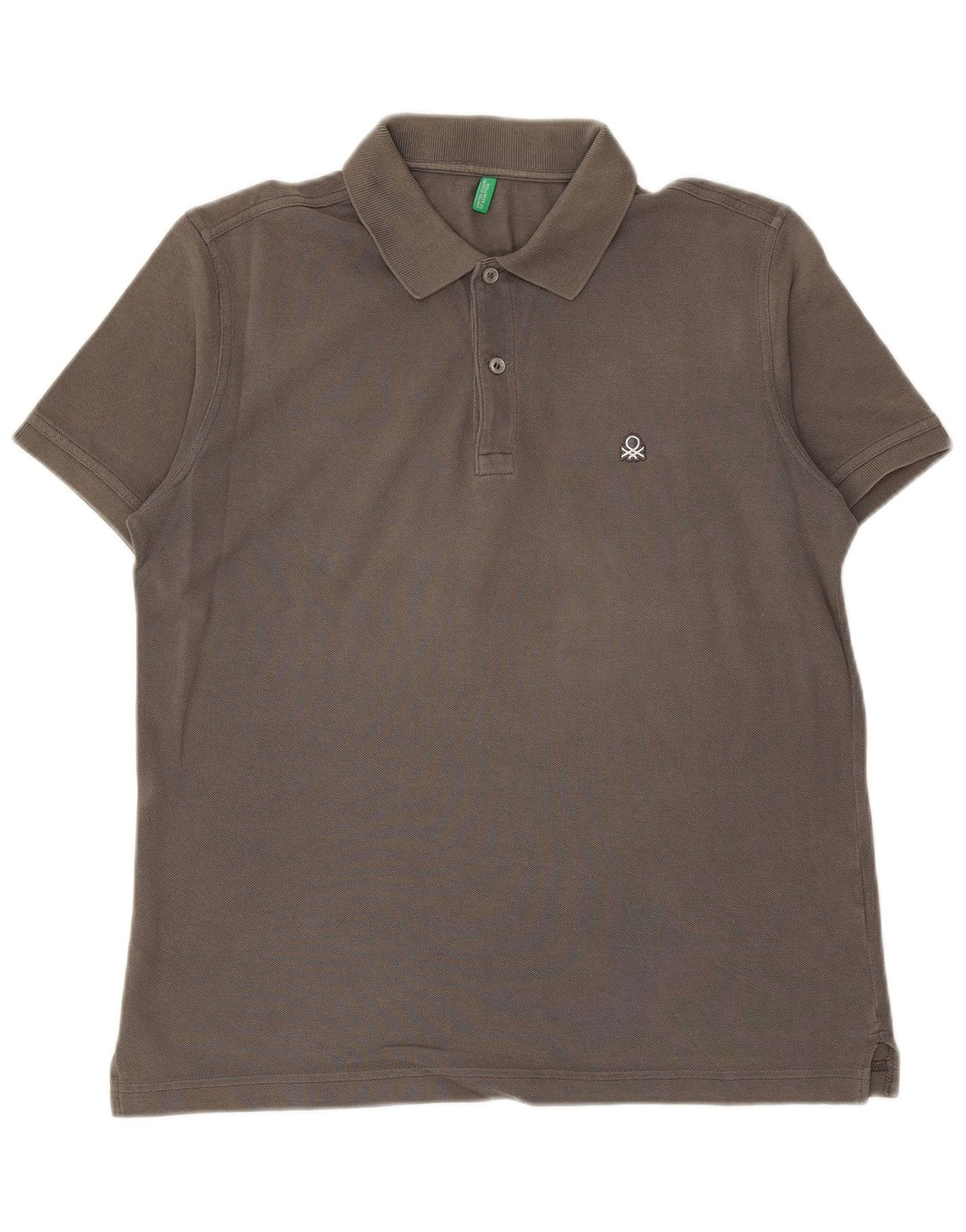 Polo Uomo BENETTON Grigio Medio