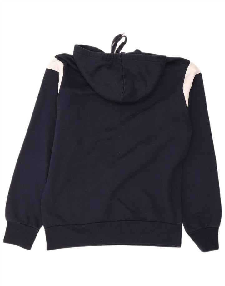 Maglione con cappuccio da uomo LOTTO grande color block blu navy