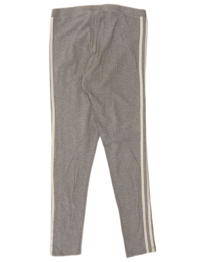 Leggings ADIDAS da donna UK 6 XS grigio cotone