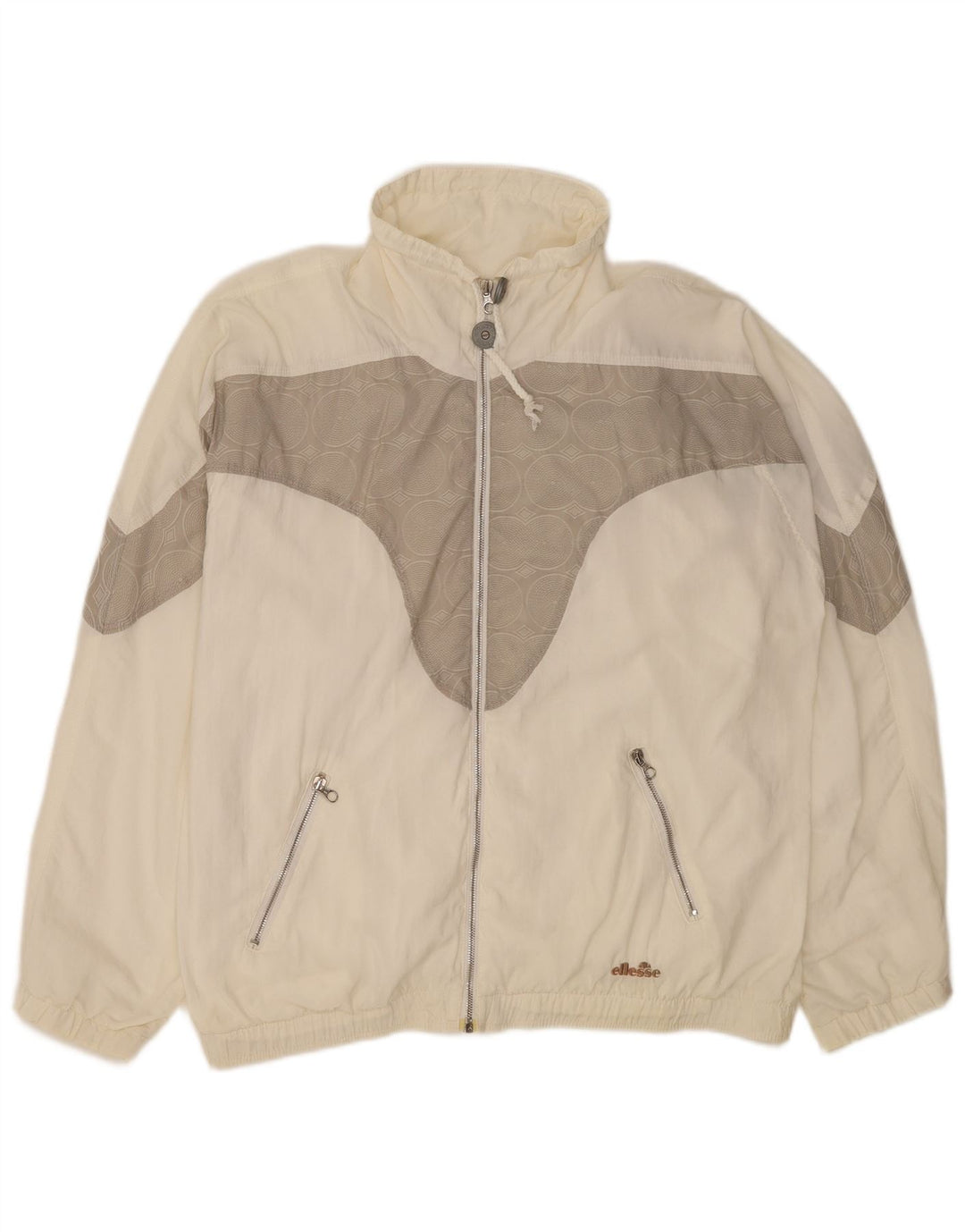 Giacca da tuta da donna Ellesse UK 18 XL White Colourblock
