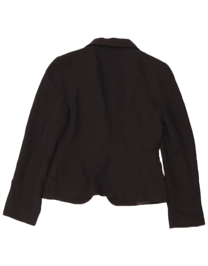 Giacca blazer a 1 bottone da donna Zara EU 38 poliestere nero medio