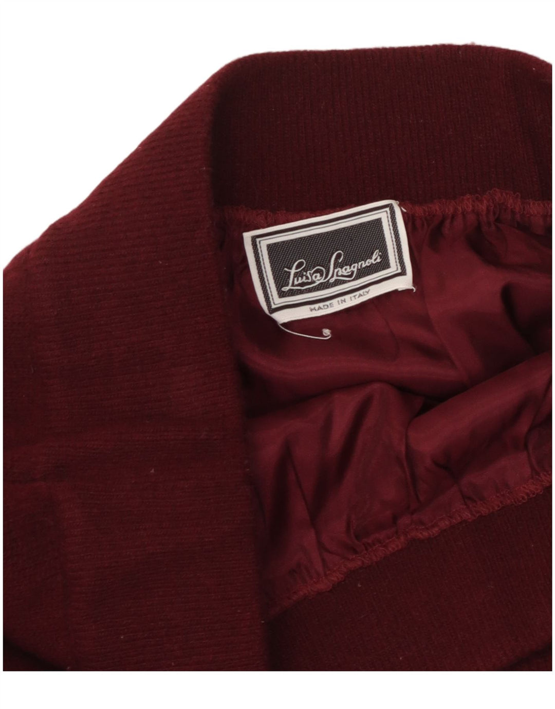 LUISA SPAGNOLI Gonna tubino lavorata a maglia da donna W36 XL Marrone