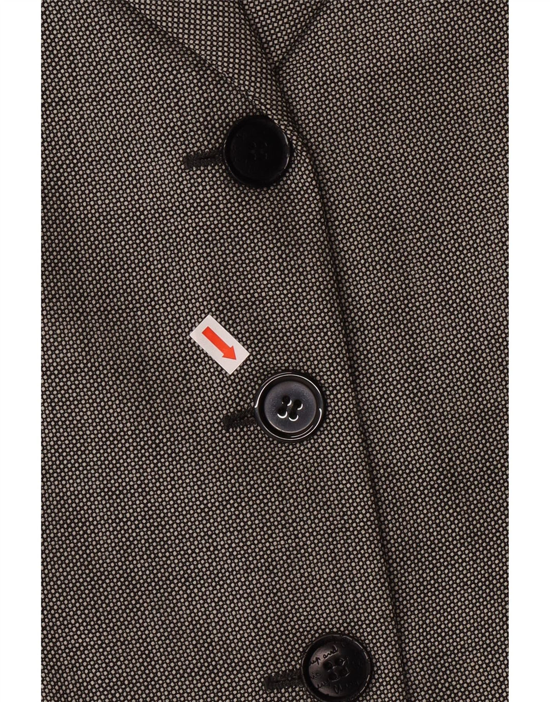 Giacca blazer economica e chic da donna MOSCHINO UK 14 Large Grey Classic