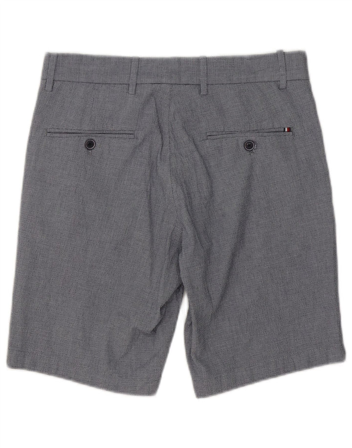 Pantaloncini chino da uomo Tommy Hilfiger W29 cotone grigio medio