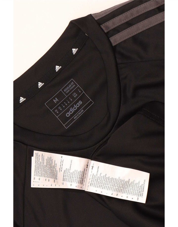 T-shirt Adidas Aeroready Regular Fit da uomo, media, in poliestere nero