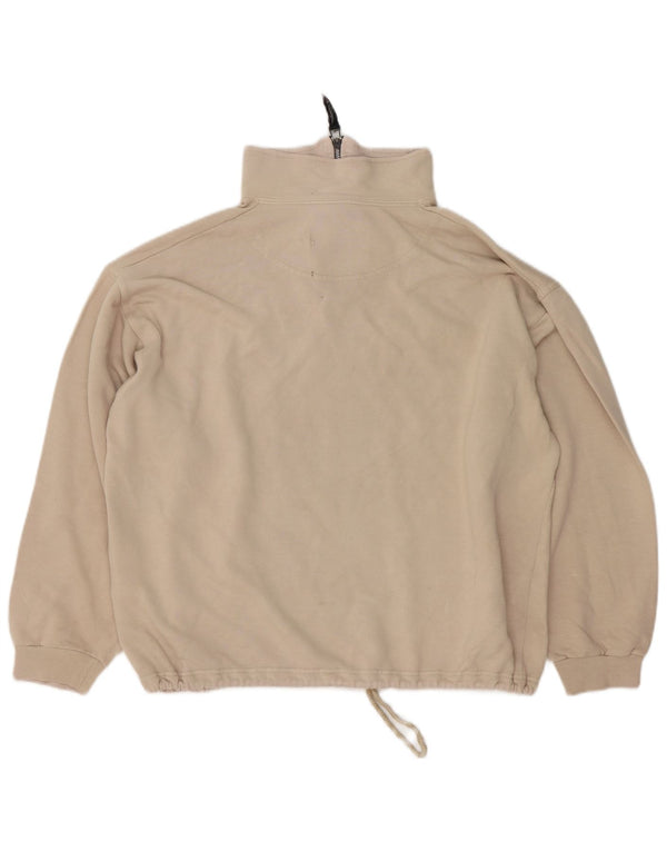 Felpa con grafica oversize da donna Champion UK 16 Large Beige